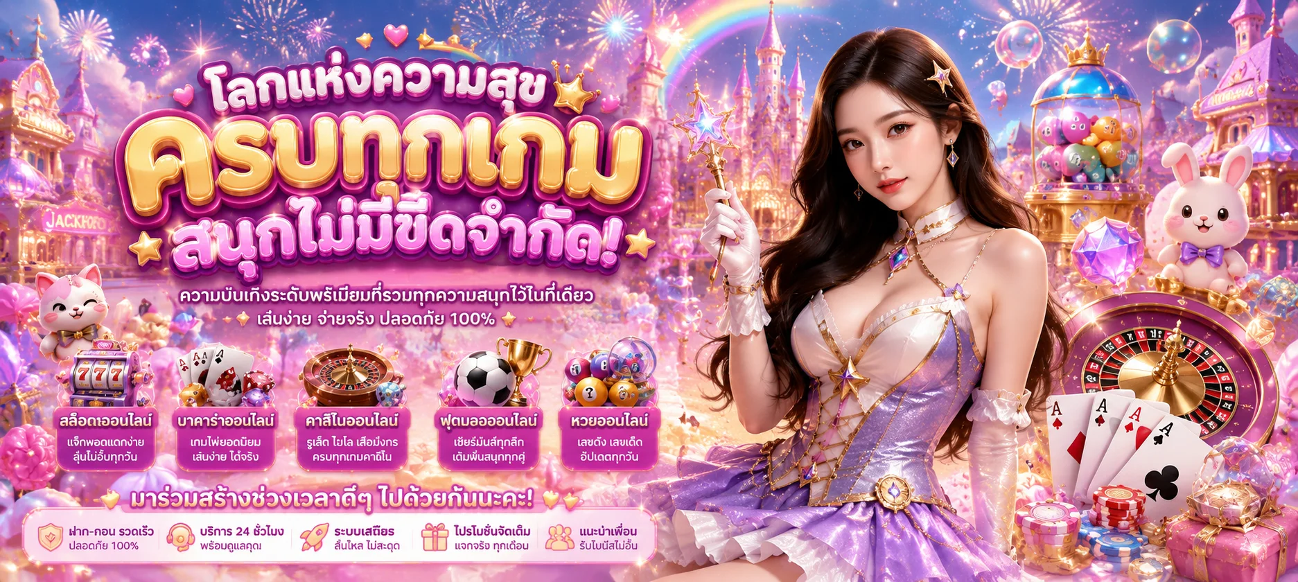 ระบบฝากถอนออโต้ ALLDAY8 รองรับทุกธนาคาร